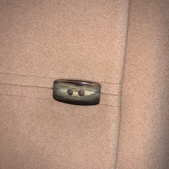 1980s VINTAGE COAT -WOOL AND CASHMERE - size 16 - Picture 6 of 6